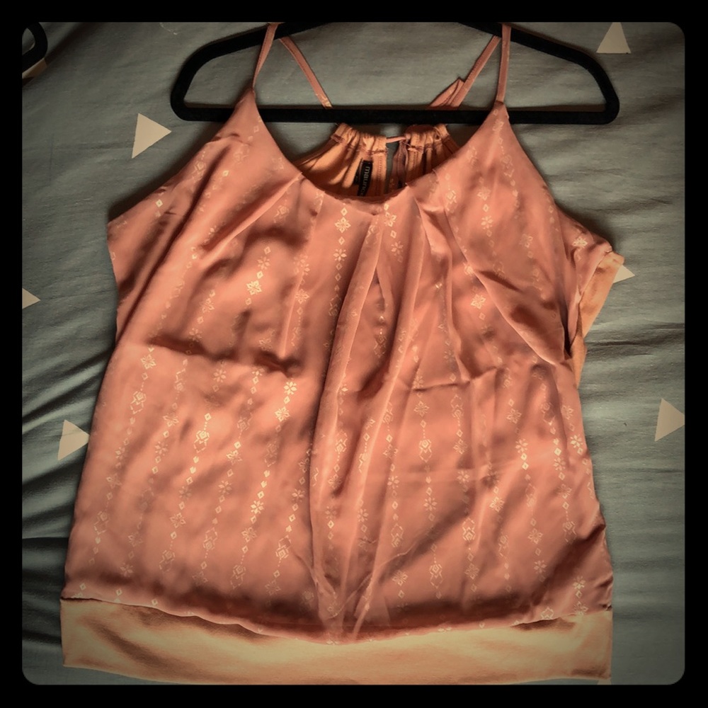 NWOT Maurices Mauve Tank Top Blouse size 0 (XL)